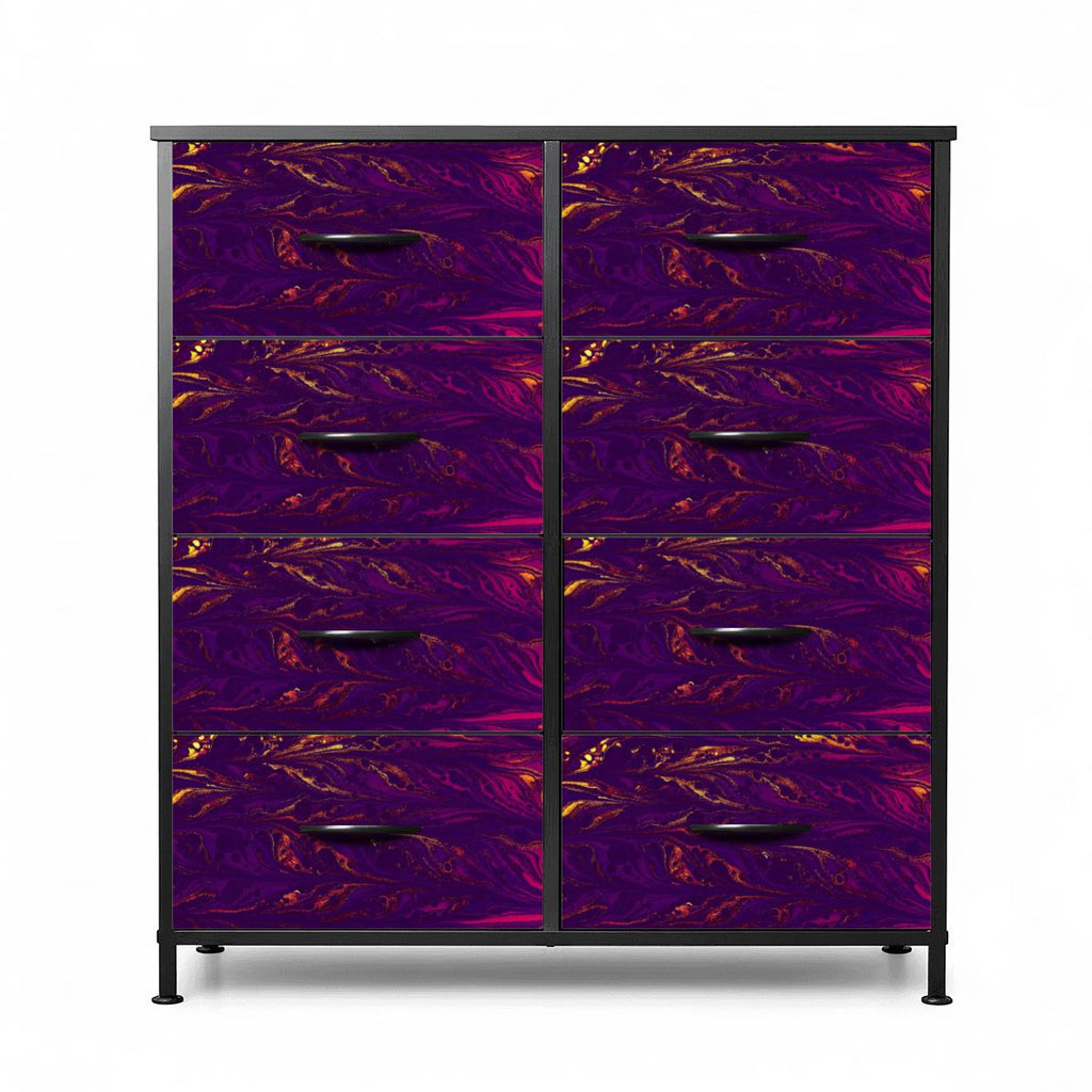 Divine Army Volcano 8Drawer Dresser