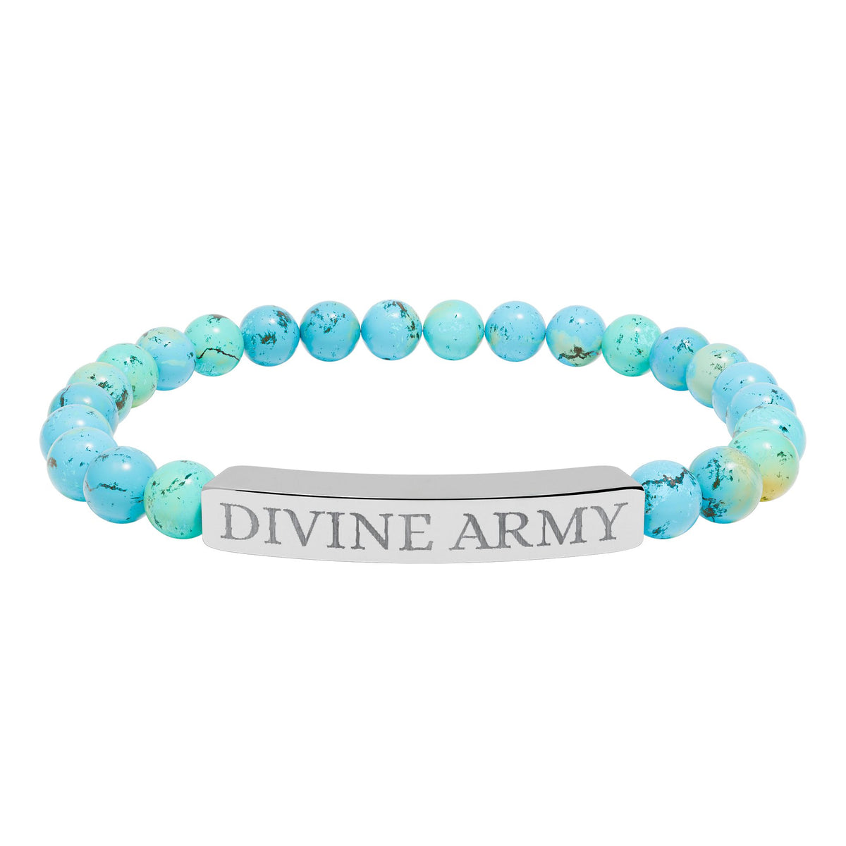 Divine Army Natural Stone Bracelet