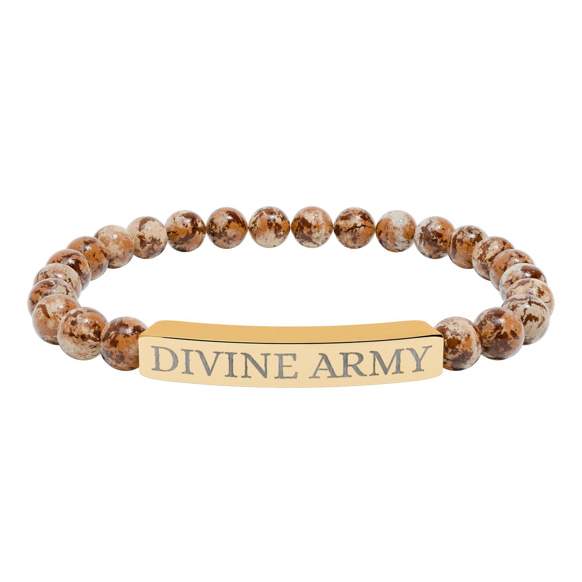 Divine Army Natural Stone Bracelet