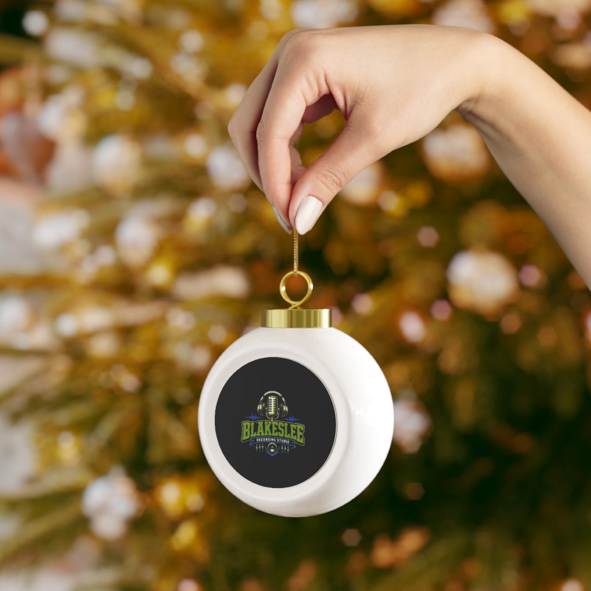 Blakeslee Recording Studio Christmas Tree Ornament