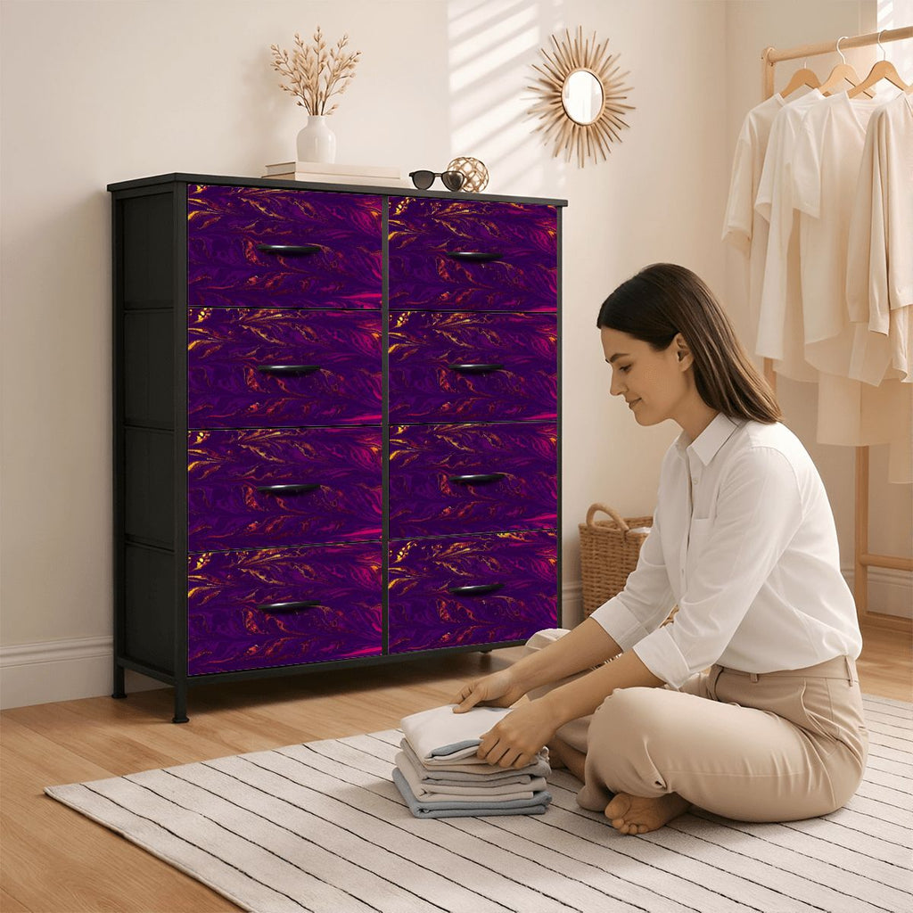 Divine Army Volcano 8Drawer Dresser