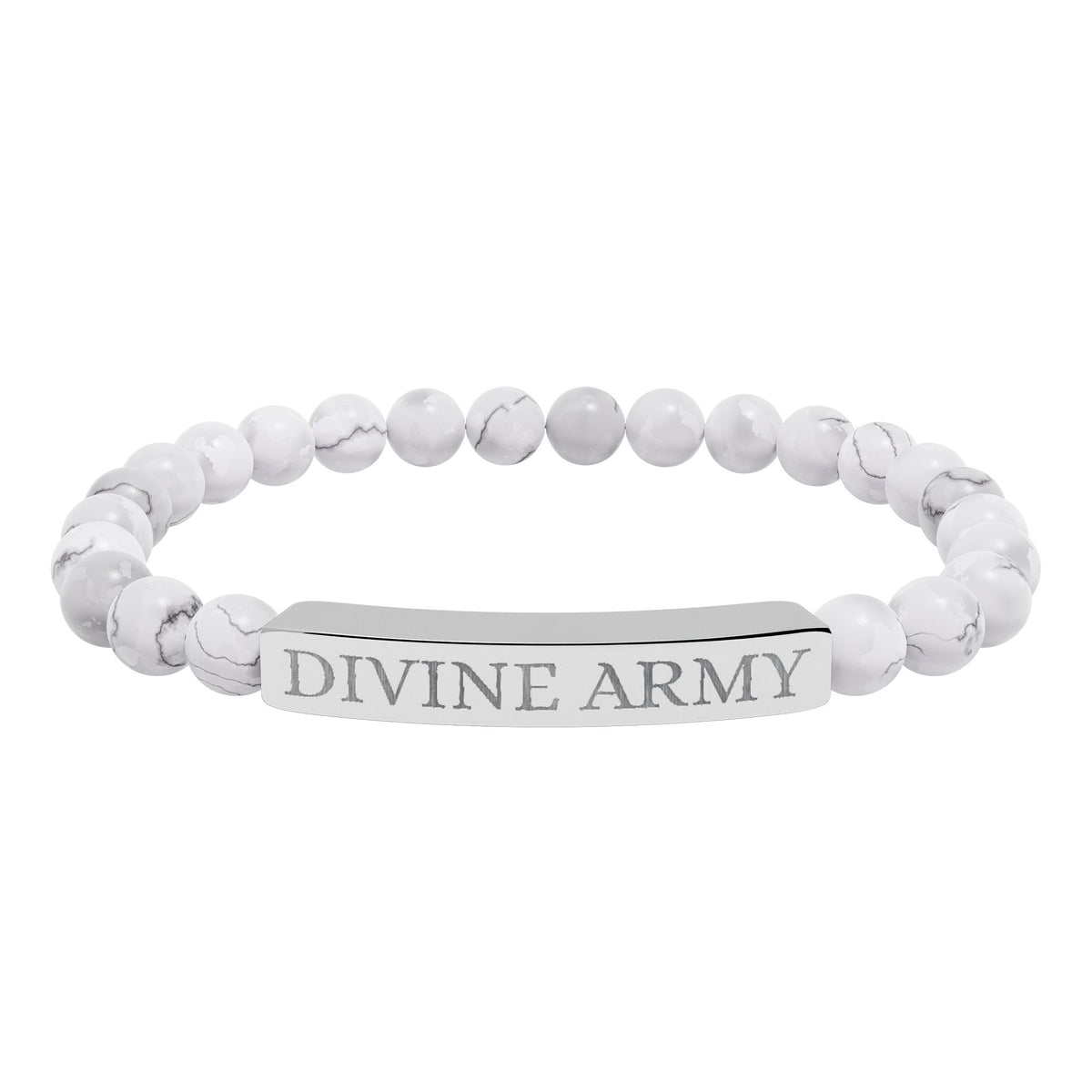 Divine Army Natural Stone Bracelet
