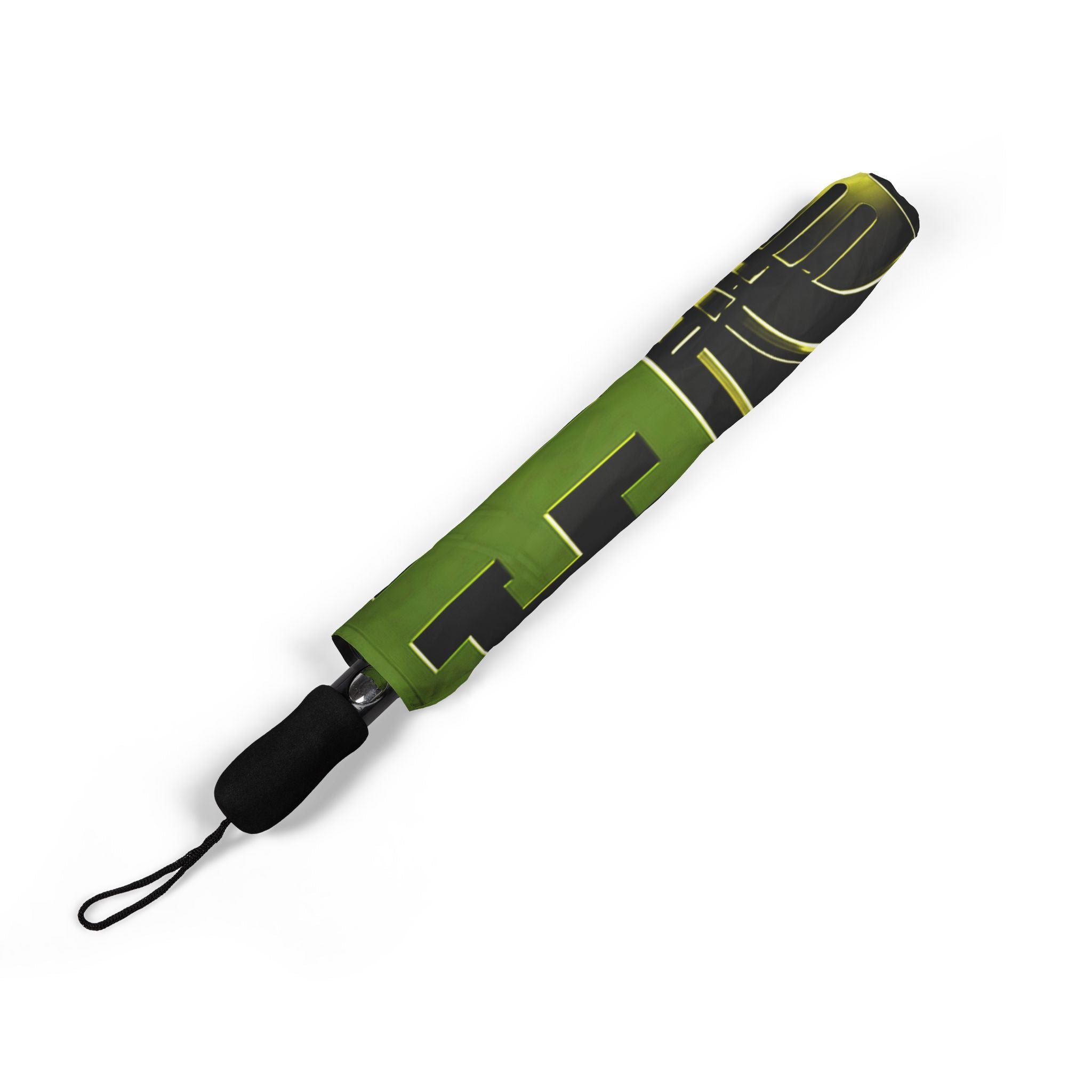 Blakeslee Recording Studio Foldable Umbrella — Retro Microphone Design