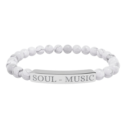 Blakeslee Recording Natural Stone Bracelet