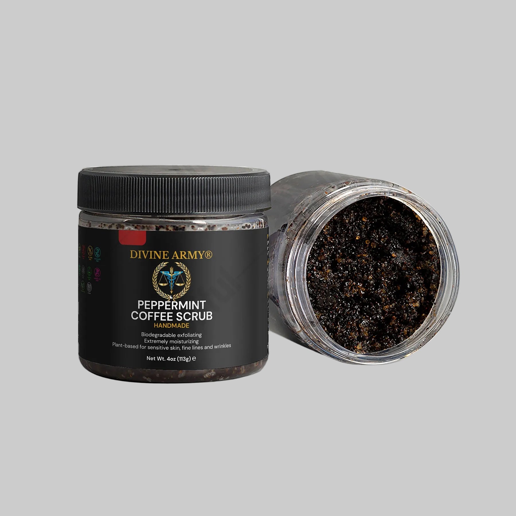 Peppermint Coffee Scrub