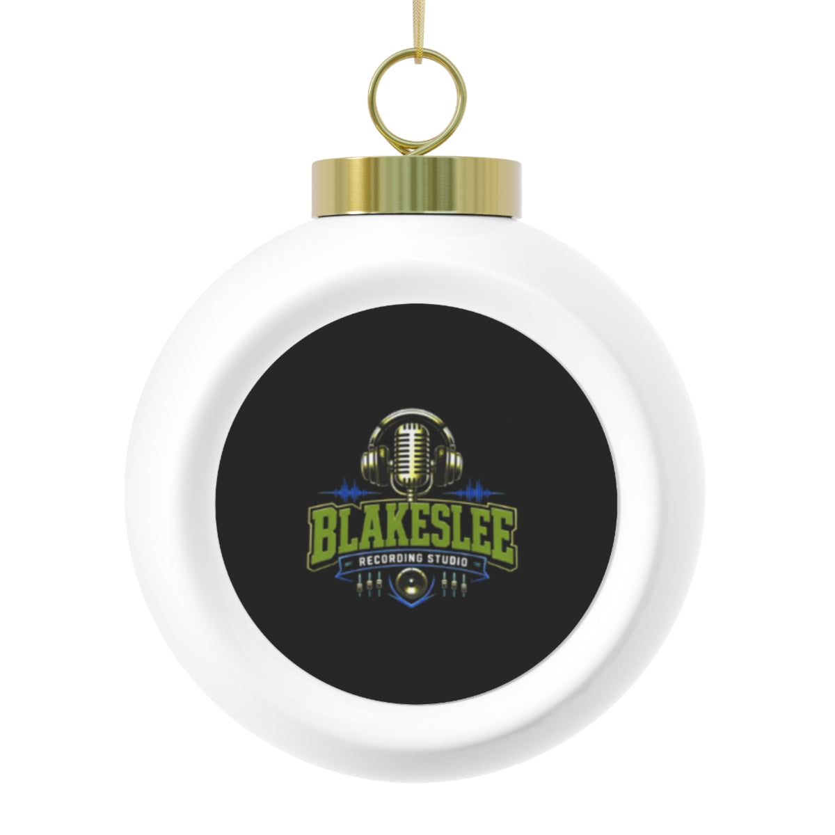 Blakeslee Recording Studio Christmas Tree Ornament