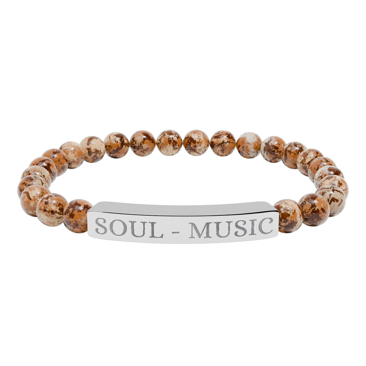 Blakeslee Recording Natural Stone Bracelet