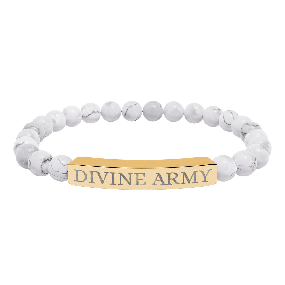 Divine Army Natural Stone Bracelet