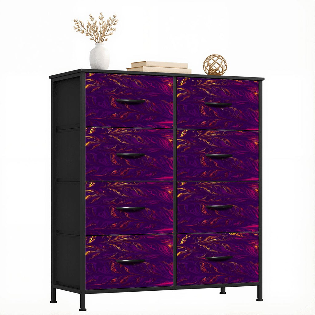 Divine Army Volcano 8Drawer Dresser