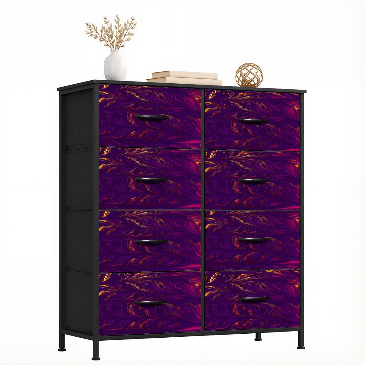 Divine Army Volcano 8Drawer Dresser