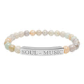 Blakeslee Recording Natural Stone Bracelet