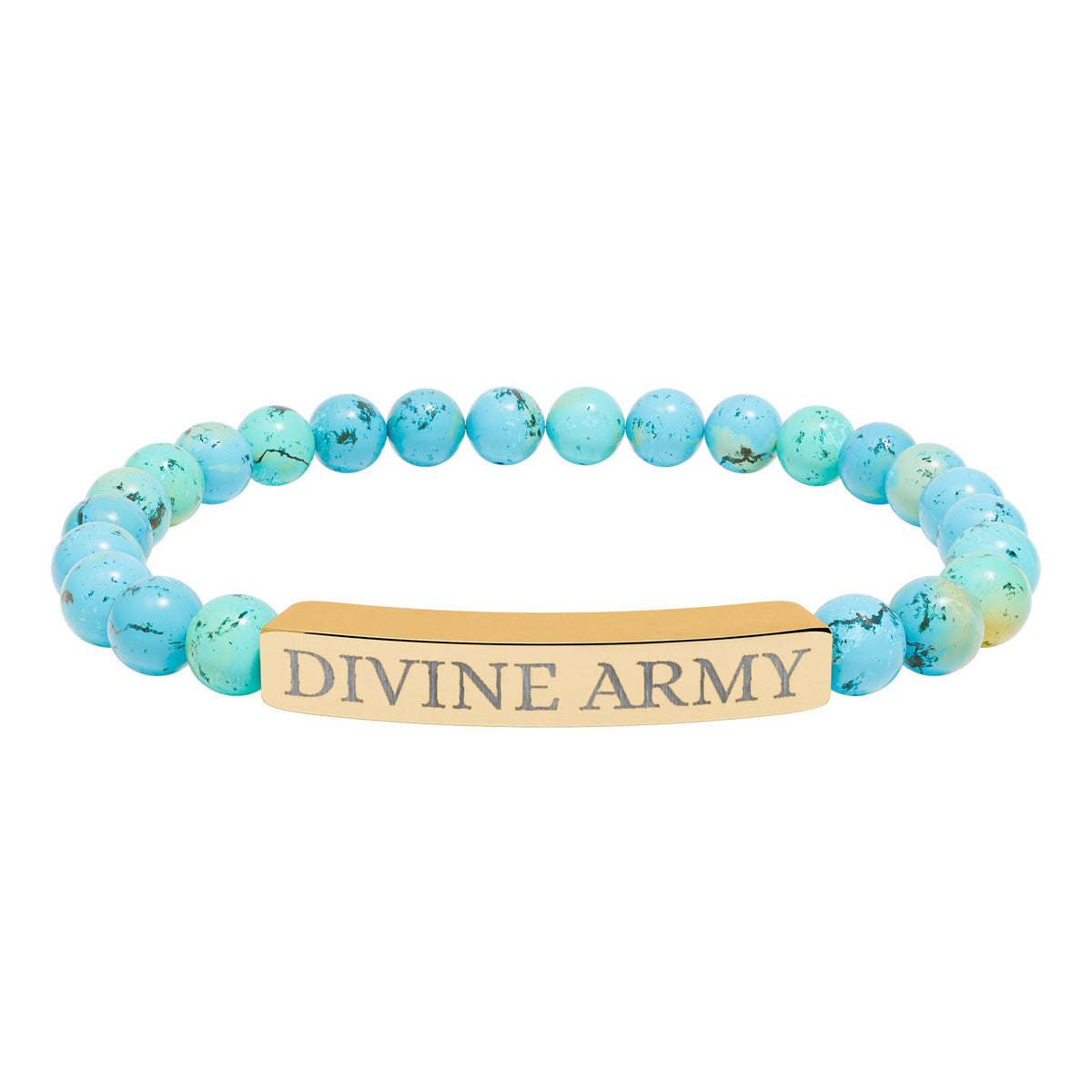 Divine Army Natural Stone Bracelet